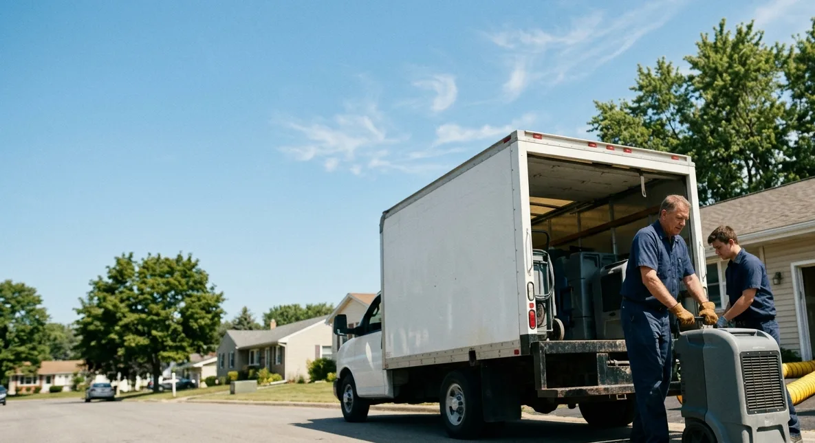 Water Damage Cleanup in Freetown, IN near me